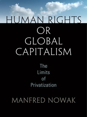 cover image of Human Rights or Global Capitalism